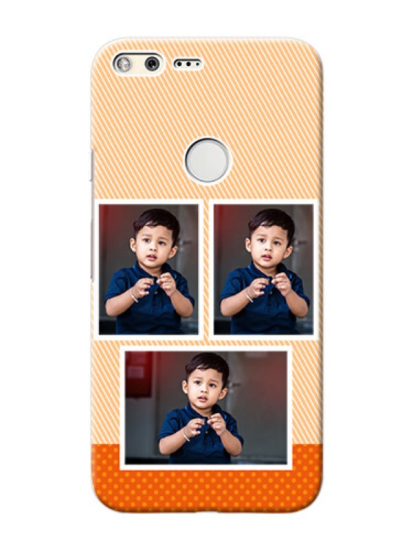 Custom Google Pixel XL Mobile Back Covers: Bulk Photos Upload Design