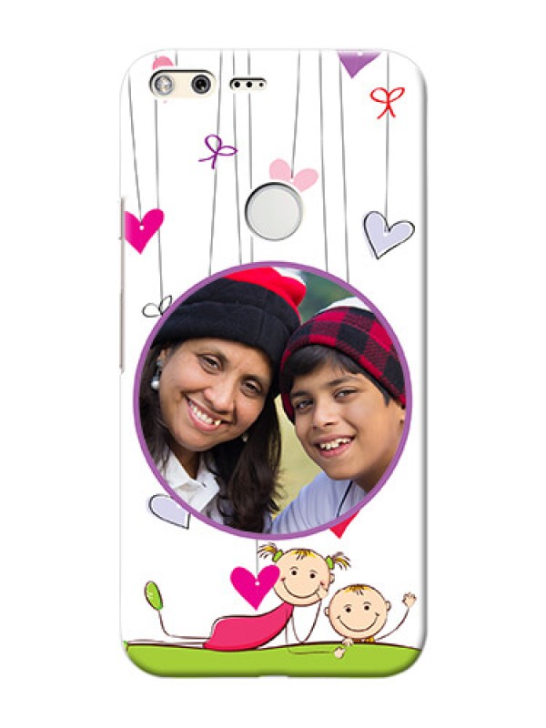 Custom Google Pixel XL Mobile Cases: Cute Kids Phone Case Design