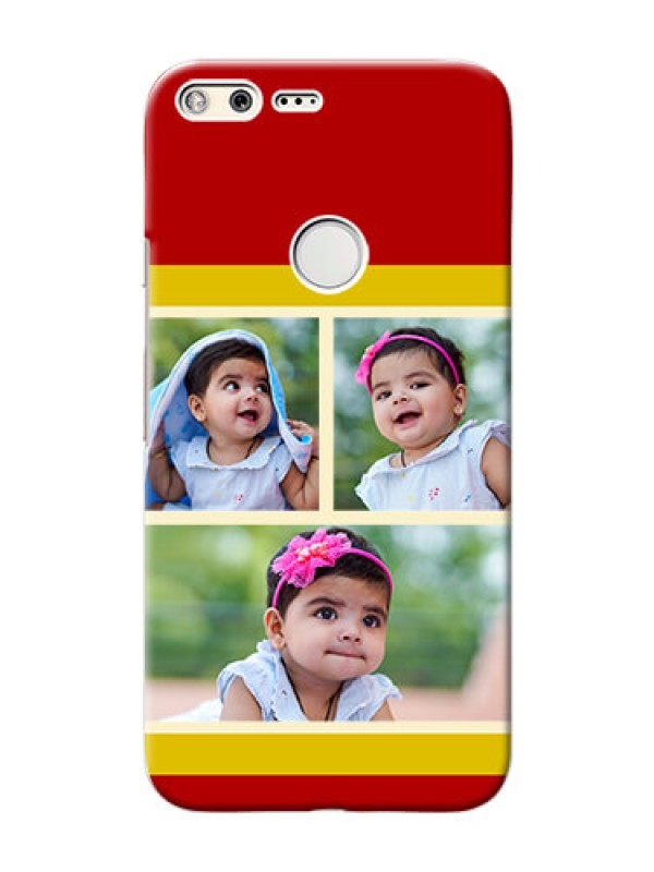 Custom Google Pixel XL mobile phone cases: Multiple Pic Upload Design