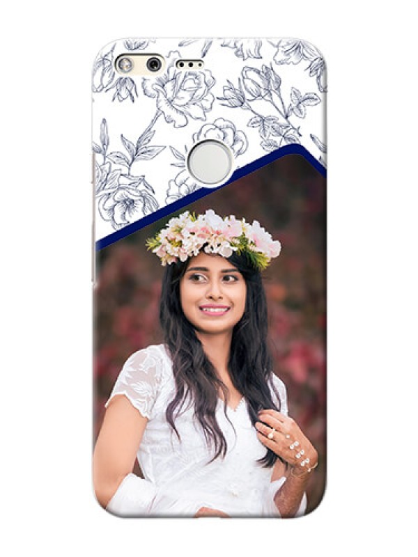Custom Google Pixel XL Phone Cases: Premium Floral Design