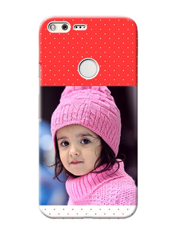 Custom Google Pixel XL personalised phone covers: Red Pattern Design