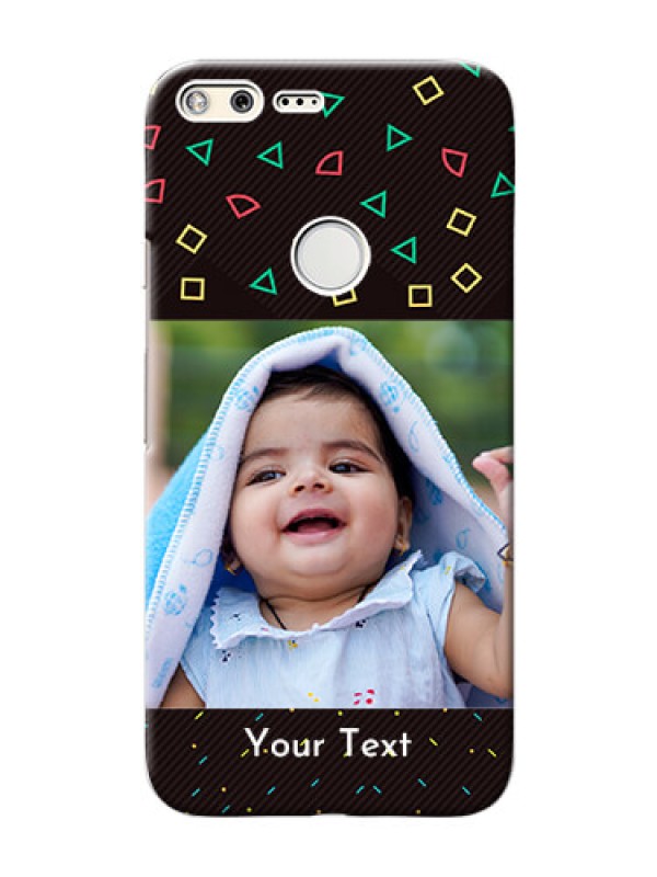 Custom Google Pixel XL custom mobile cases with confetti birthday design