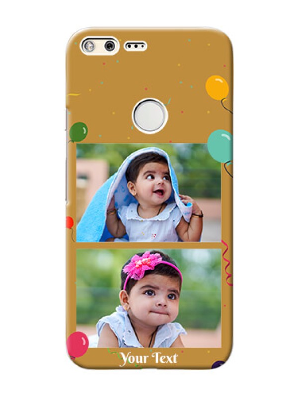 Custom Google Pixel XL Phone Covers: Image Holder with Birthday Celebrations Design