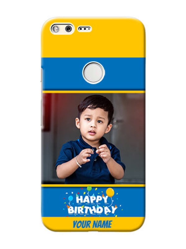 Custom Google Pixel XL Mobile Back Covers Online: Birthday Wishes Design