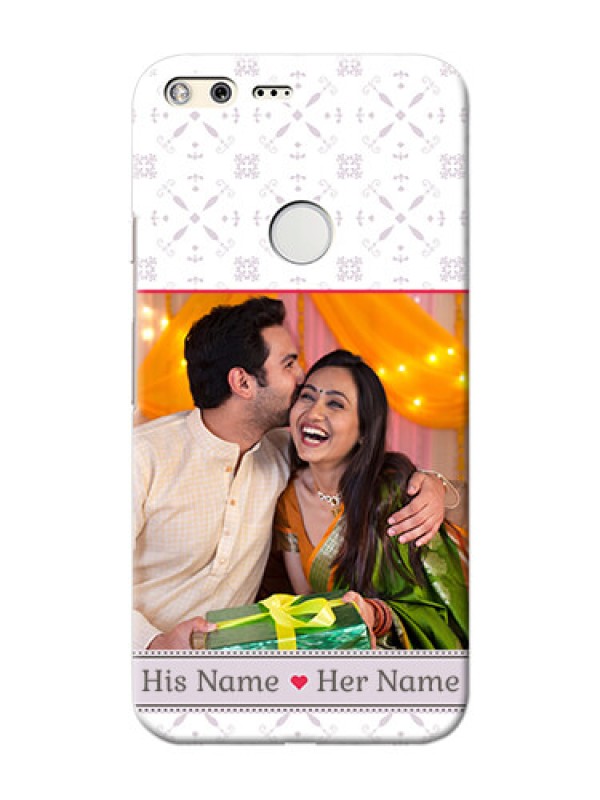Custom Google Pixel XL Phone Cases with Photo and Ethnic Design