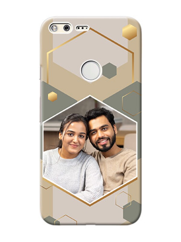 Custom Pixel Xl Phone Back Covers: Stylish Hexagon Pattern Design