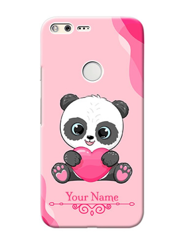 Custom Pixel Xl Mobile Back Covers: Cute Panda Design