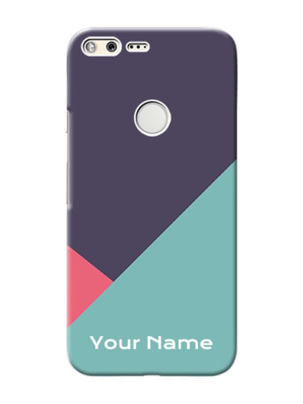 Custom Pixel Xl Custom Phone Cases: Tri Color abstract Design