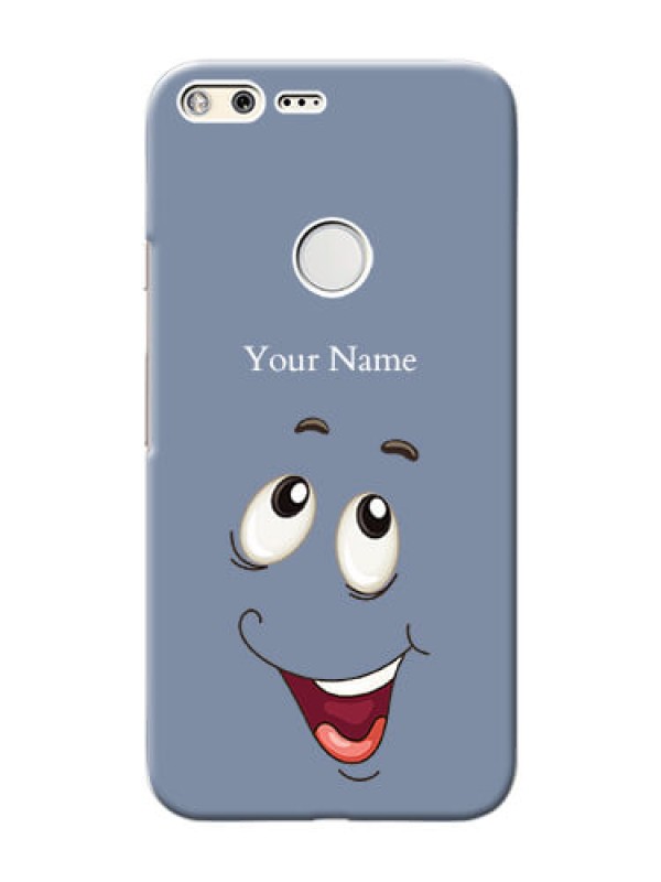Custom Pixel Xl Phone Back Covers: Laughing Cartoon Face Design