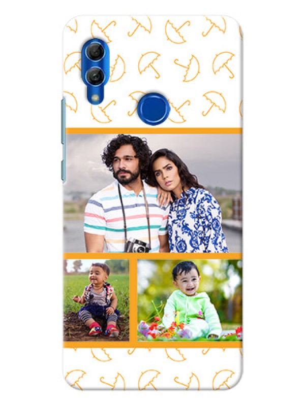 Custom Honor 10 Lite Personalised Phone Cases: Yellow Pattern Design
