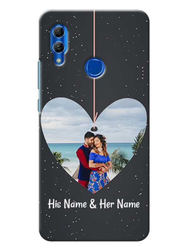 Custom Honor 10 Lite custom phone cases: Hanging Heart Design