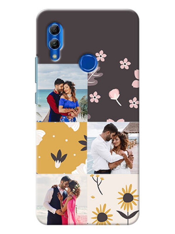Custom Honor 10 Lite phone cases online: 3 Images with Floral Design