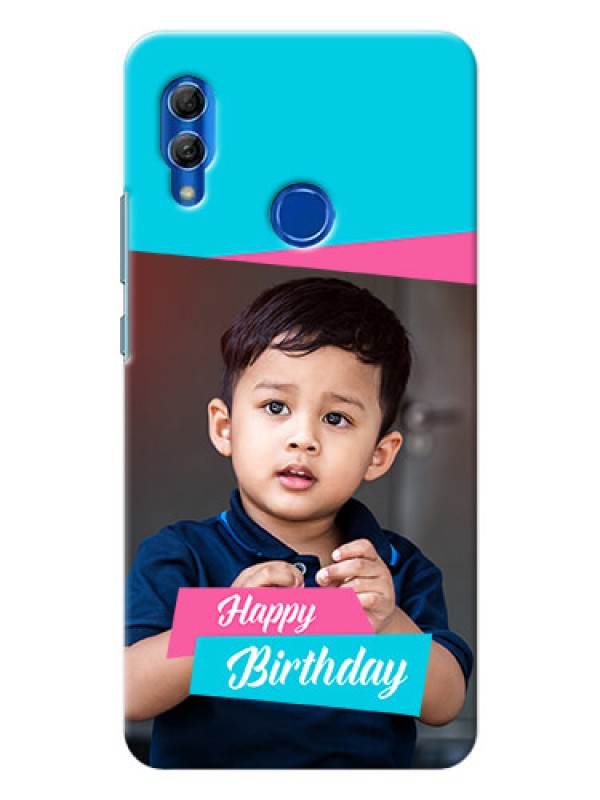 Custom Honor 10 Lite Mobile Covers: Image Holder with 2 Color Design