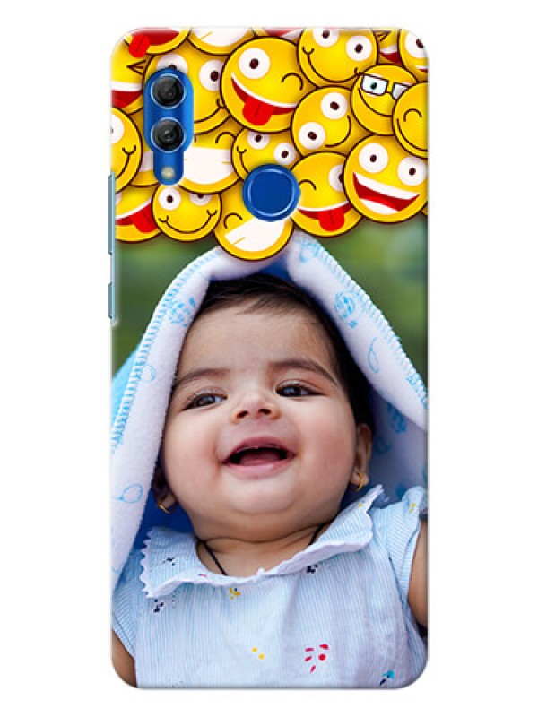 Custom Honor 10 Lite Custom Phone Cases with Smiley Emoji Design