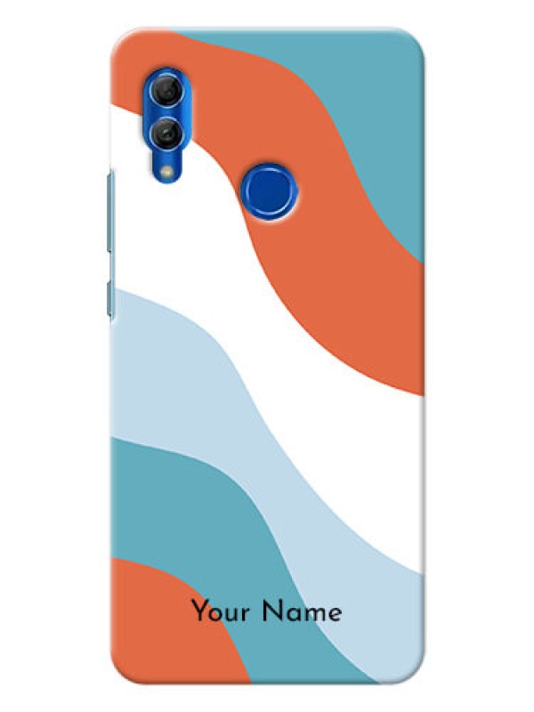 Custom Honor 10 Lite Mobile Back Covers: coloured Waves Design