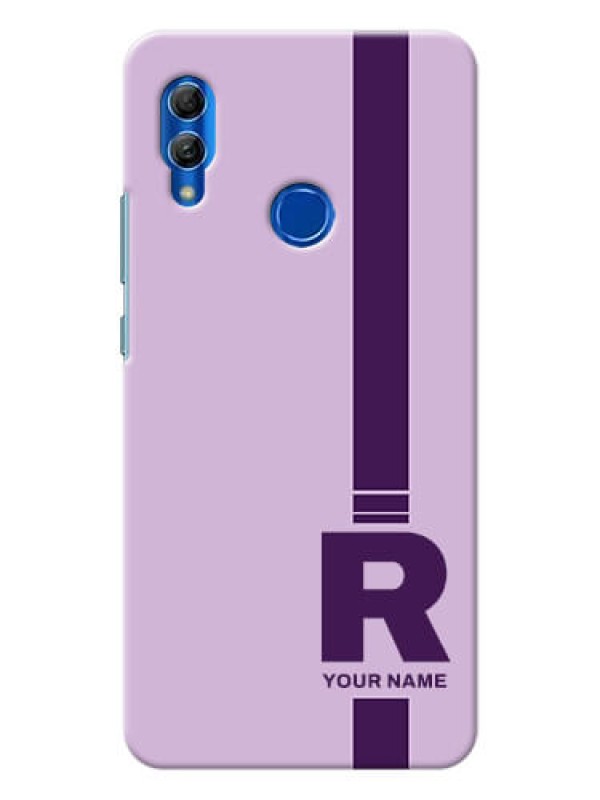Custom Honor 10 Lite Custom Phone Covers: Simple dual tone stripe with name Design
