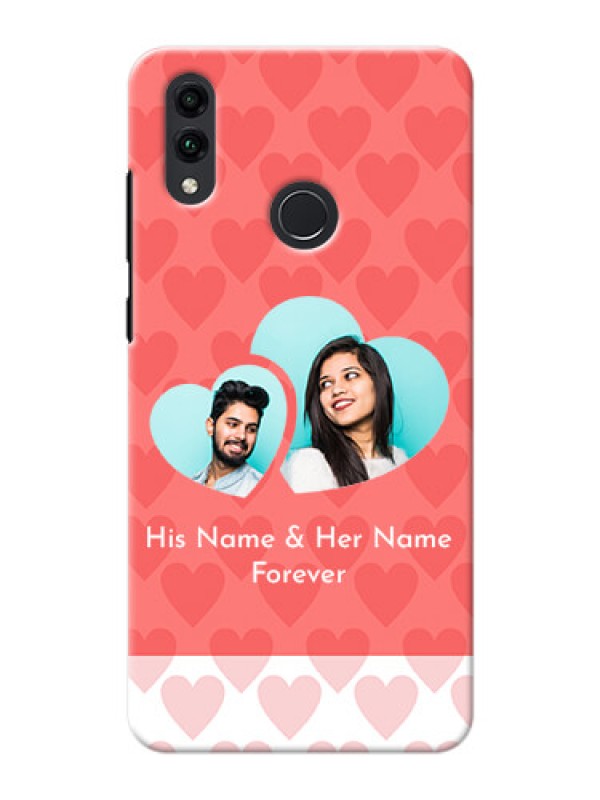 Custom Honor 8C personalized phone covers: Couple Pic Upload Design