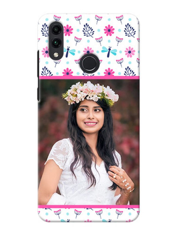 Custom Honor 8C Mobile Covers: Colorful Flower Design