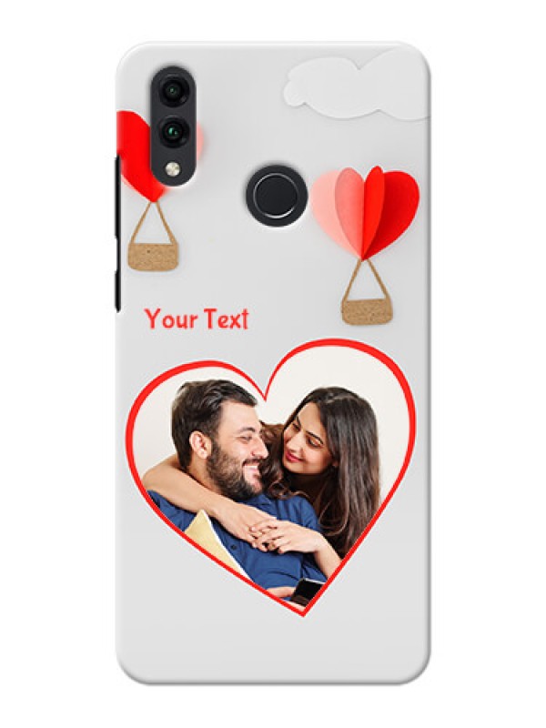 Custom Honor 8C Phone Covers: Parachute Love Design