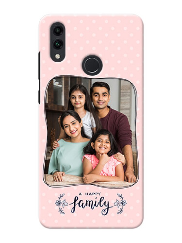Custom Honor 8C Personalized Phone Cases: Family with Dots Design
