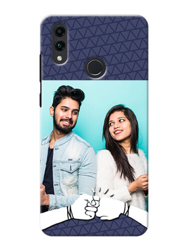 Custom Honor 8C Mobile Covers Online with Best Friends Design  