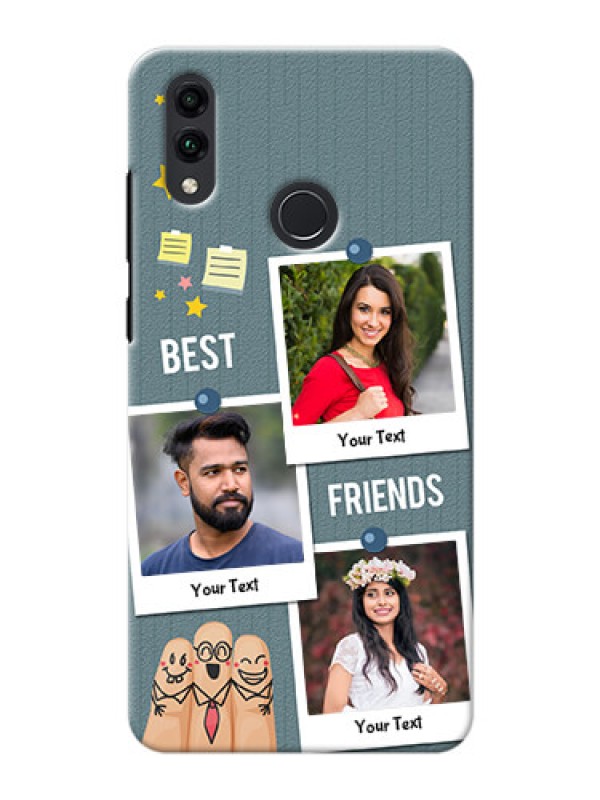 Custom Honor 8C Mobile Cases: Sticky Frames and Friendship Design