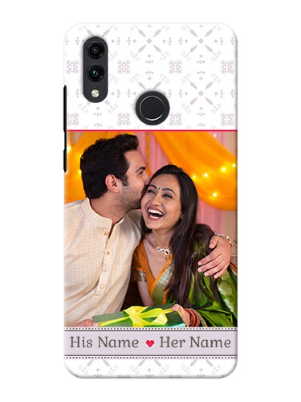Custom Honor 8C Phone Cases with Photo and Ethnic Design