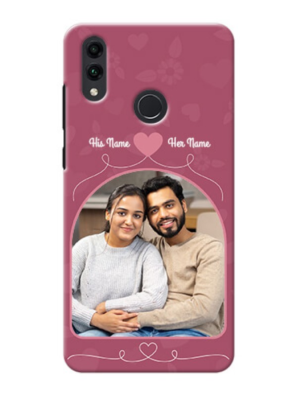 Custom Honor 8C mobile phone covers: Love Floral Design