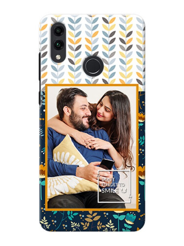 Custom Honor 8C personalised phone covers: Pattern Design