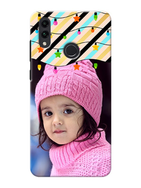 Custom Honor 8C Personalized Mobile Covers: Lights Hanging Design