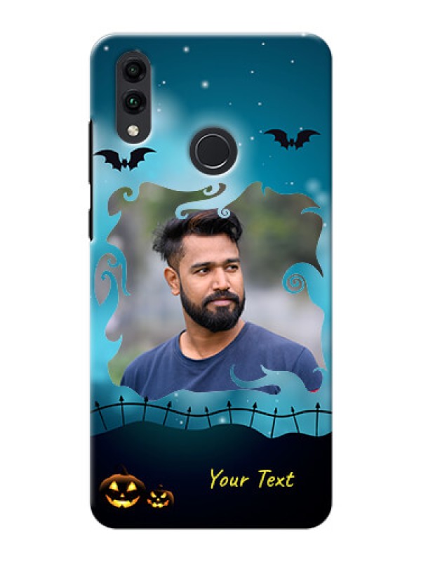 Custom Honor 8C Personalised Phone Cases: Halloween frame design
