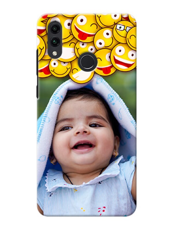 Custom Honor 8C Custom Phone Cases with Smiley Emoji Design