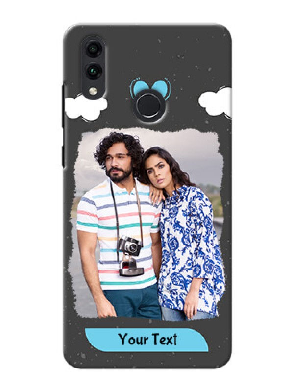 Custom Honor 8C Mobile Back Covers: splashes with love doodles Design