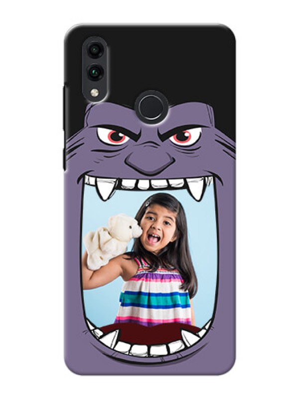 Custom Honor 8C Personalised Phone Covers: Angry Monster Design