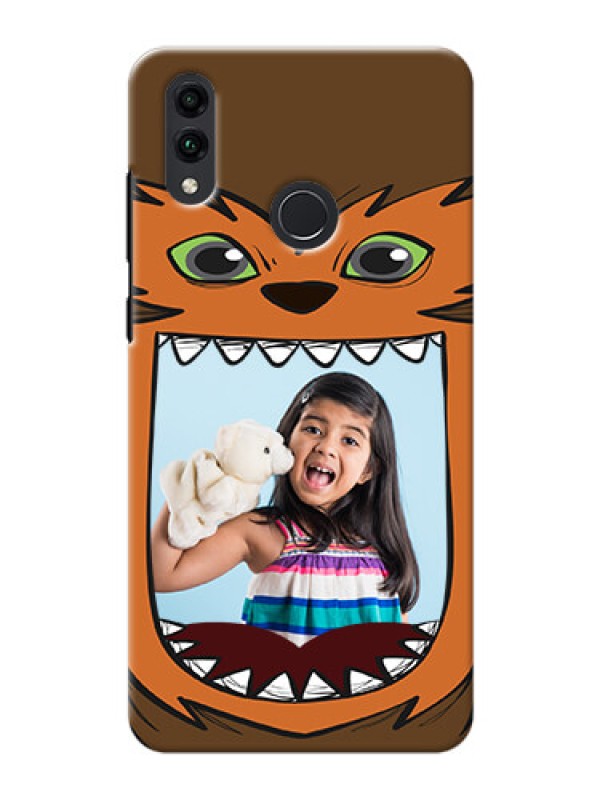 Custom Honor 8C Phone Covers: Owl Monster Back Case Design