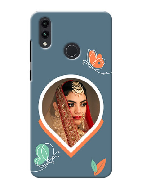 Custom Honor 8C Custom Mobile Case with Droplet Butterflies Design