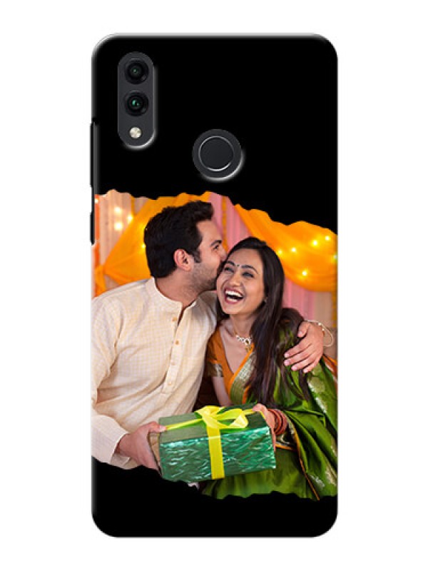 Custom Honor 8C Custom Phone Covers: Tear-off Design