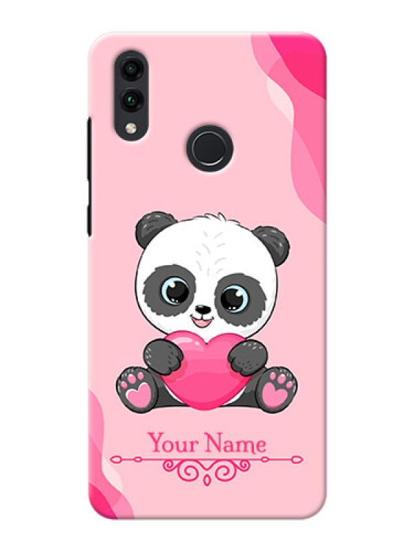 Custom Honor 8C Mobile Back Covers: Cute Panda Design