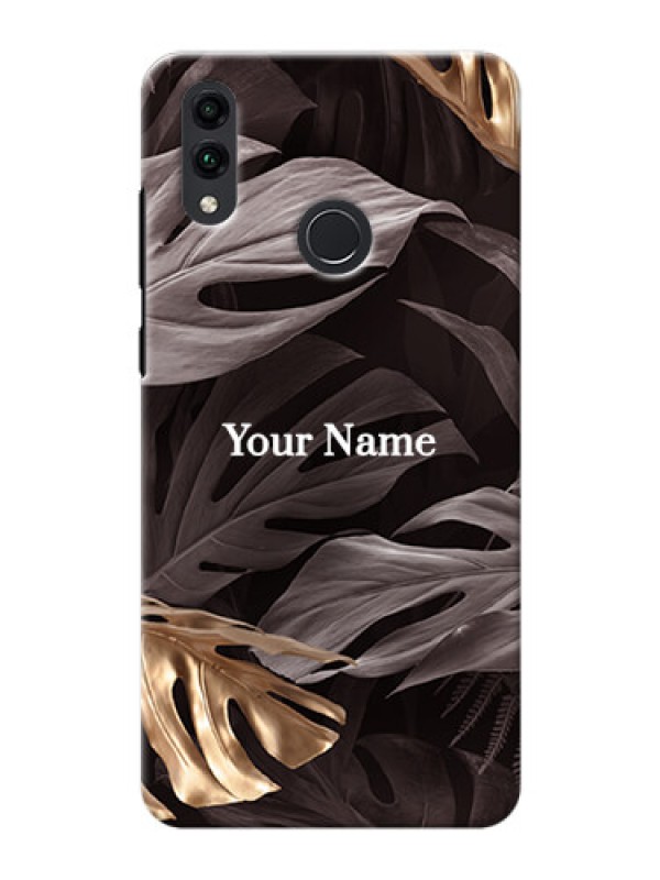 Custom Honor 8C Mobile Back Covers: Wild Leaves digital paint Design