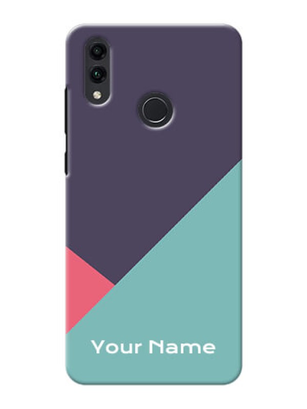 Custom Honor 8C Custom Phone Cases: Tri Color abstract Design