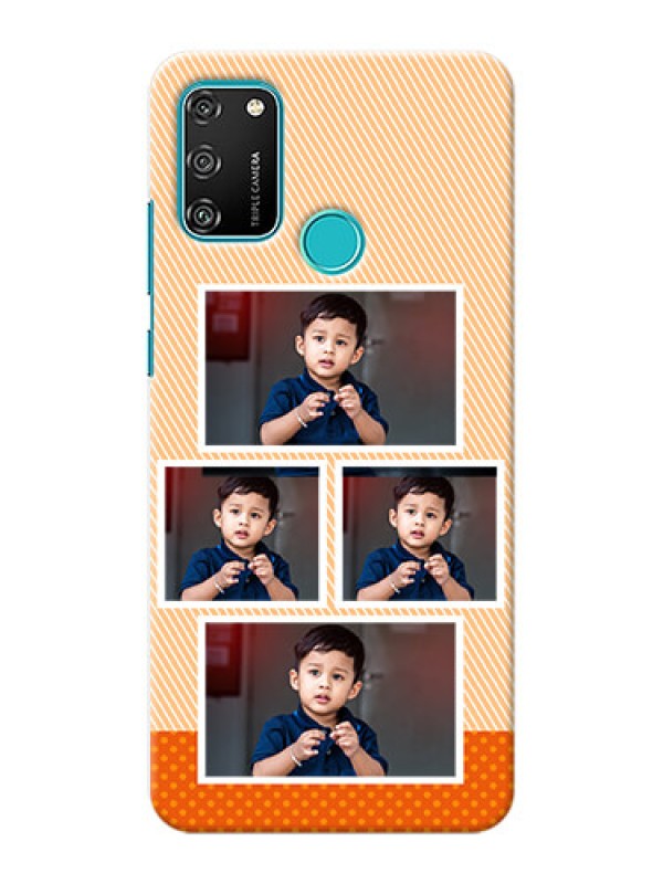 Custom Honor 9A Mobile Back Covers: Bulk Photos Upload Design