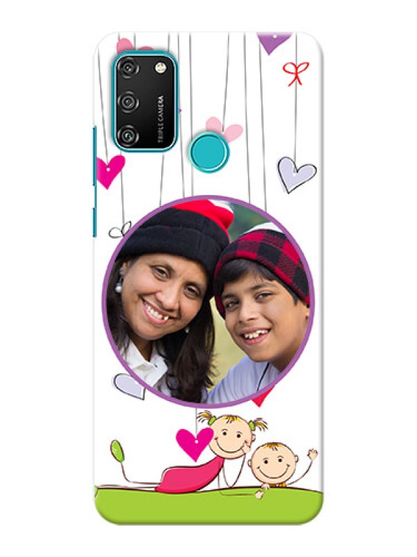 Custom Honor 9A Mobile Cases: Cute Kids Phone Case Design