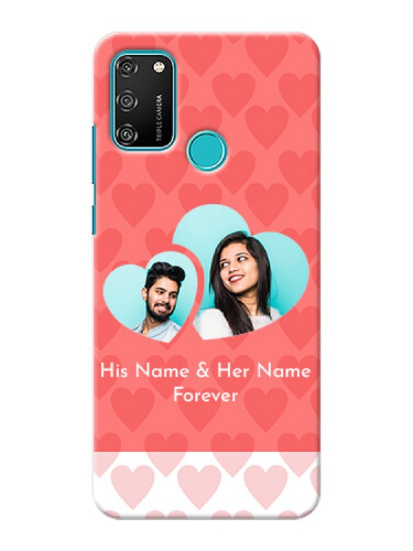 Custom Honor 9A personalized phone covers: Couple Pic Upload Design