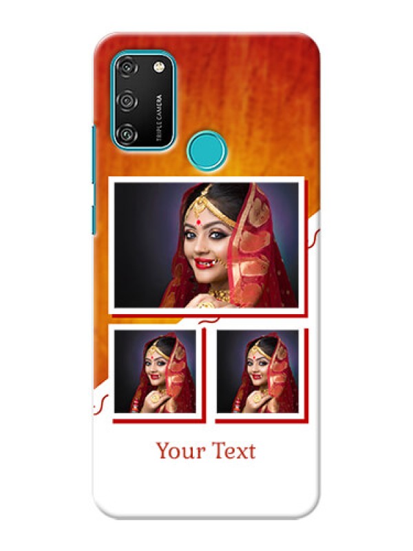 Custom Honor 9A Personalised Phone Cases: Wedding Memories Design  