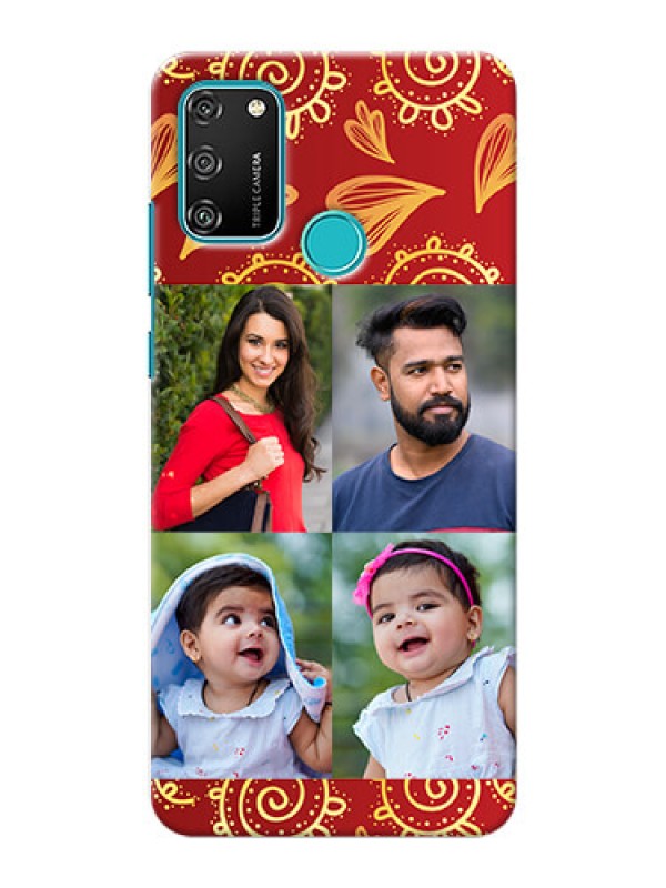 Custom Honor 9A Mobile Phone Cases: 4 Image Traditional Design