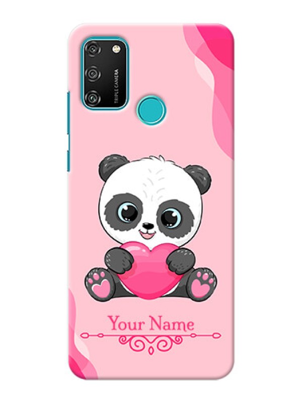 Custom Honor 9A Mobile Back Covers: Cute Panda Design