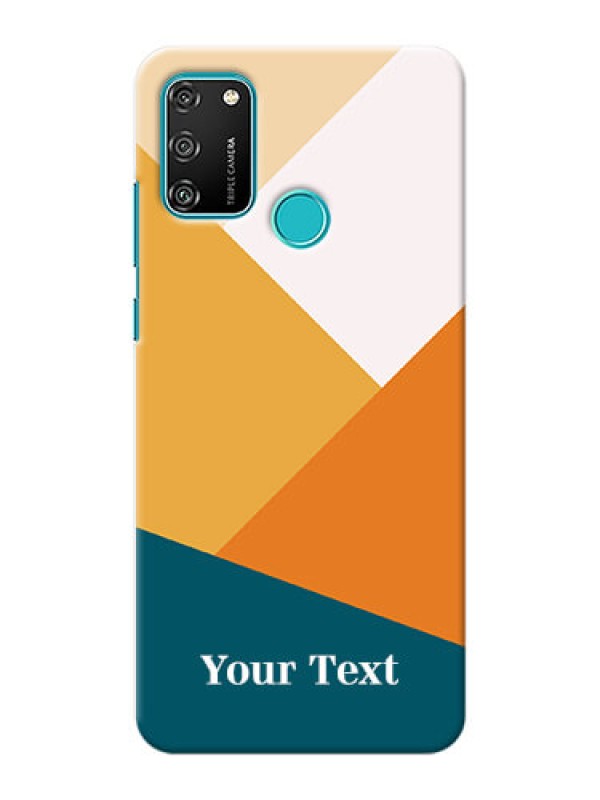 Custom Honor 9A Custom Phone Cases: Stacked Multi-colour Design