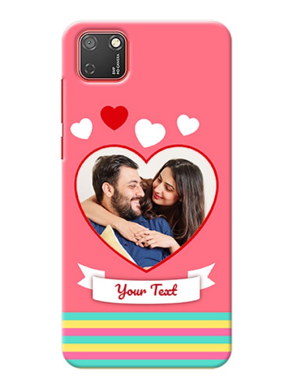 Custom Honor 9S Personalised mobile covers: Love Doodle Design