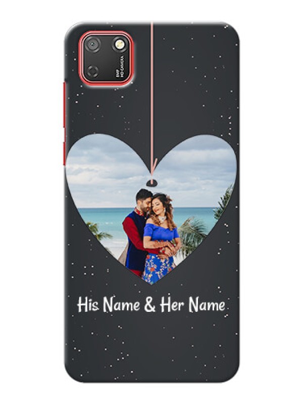 Custom Honor 9S custom phone cases: Hanging Heart Design