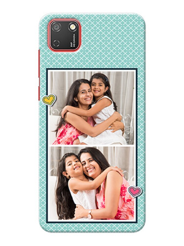 Custom Honor 9S Custom Phone Cases: 2 Image Holder with Pattern Design